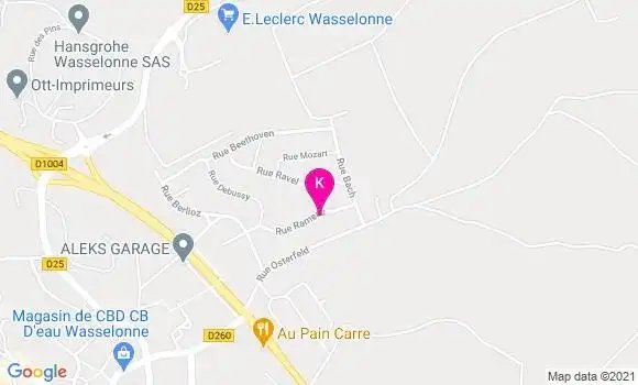 Localisation Thierry Fehrenbach