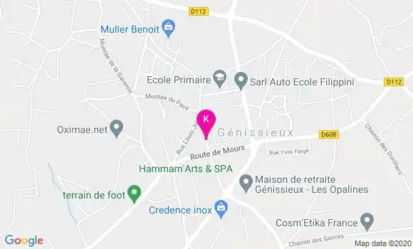 Localisation Frederic Vetu