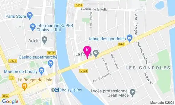 Localisation Christian Bassereau