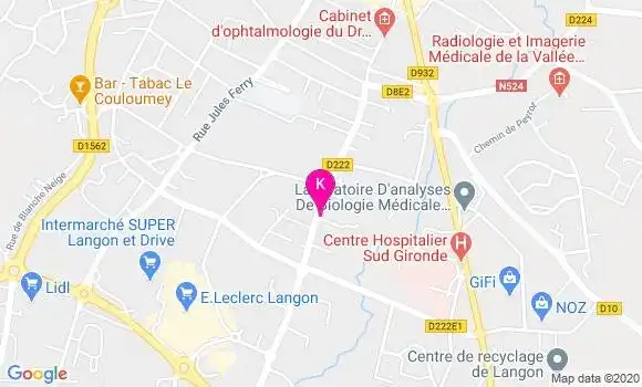 Localisation Severine Garrier