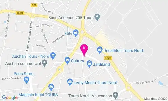 Localisation Simon Beaufils