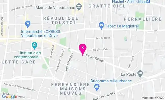 Localisation Caroline Faure