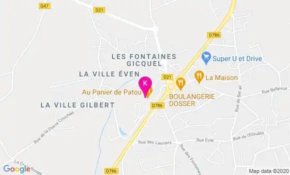 Localisation Marie Menard