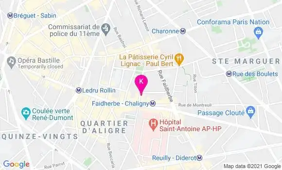 Localisation Serge Eguers