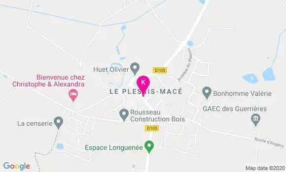 Localisation Samuel Legeard