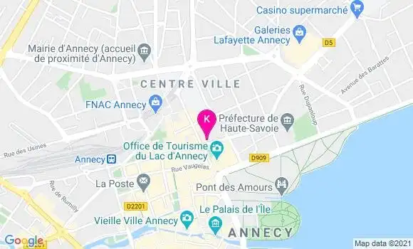 Localisation Laurent Bertherat Paccard