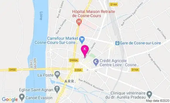 Localisation Lionel Razurel