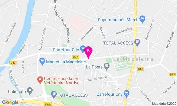 Localisation Helene Lestavel