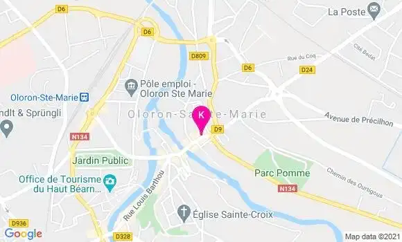 Localisation Vincent Hourcade