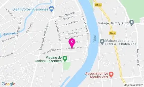 Localisation Francoise Duranton