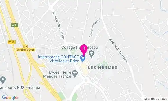 Localisation Emmanuelle Chouin