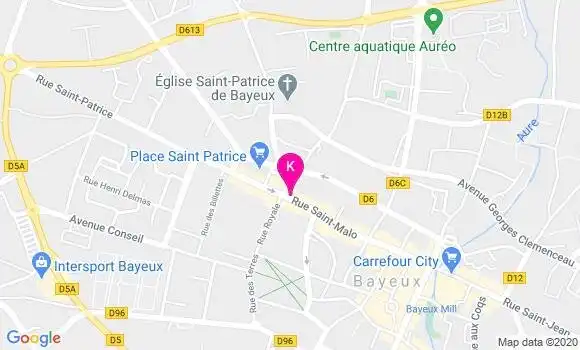 Localisation Anne Emilie Bernard