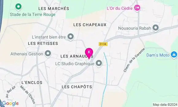 Localisation Pauline Guilbaud
