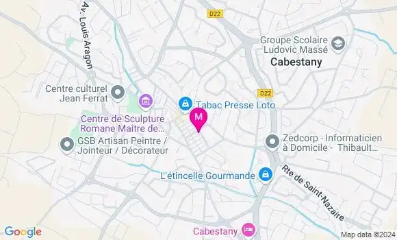 Localisation Thibault Grangis