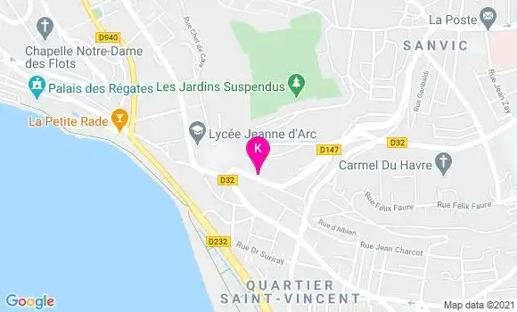 Localisation Alexandre Laval
