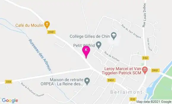 Localisation Stephanie Meurice