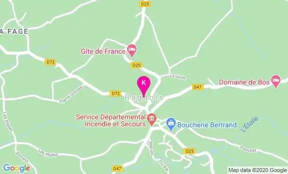 Localisation Denis Lang