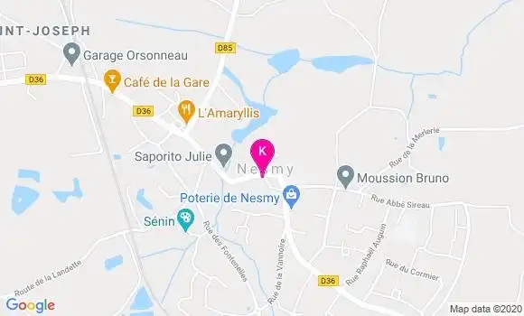 Localisation Laurent Moussion