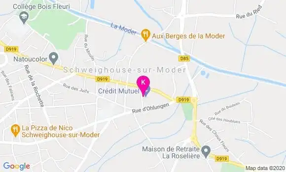 Localisation Charlene Adam