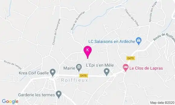 Localisation Aurelie Courgey
