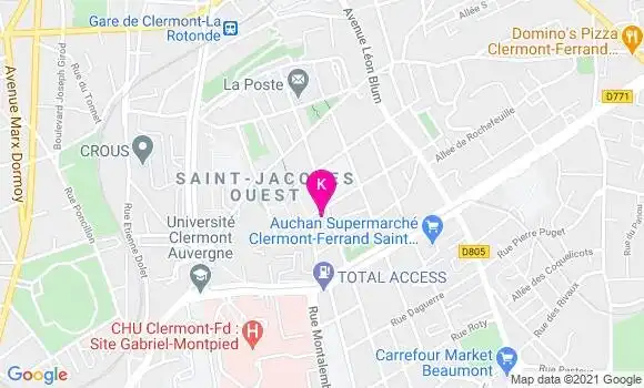 Localisation Sandra Gardarin