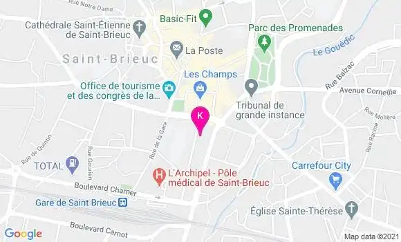Localisation Thierry Beltran