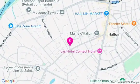 Localisation Marie Christine Cleenewerck