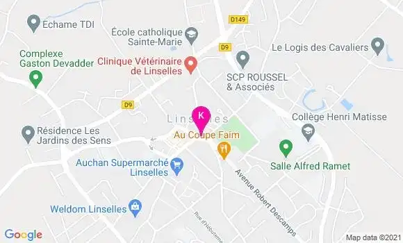 Localisation Sandrine Guerin