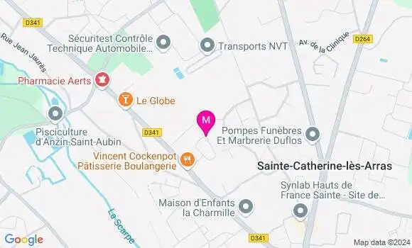Localisation Delphine Berthe
