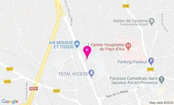 Localisation Nicolas Curci