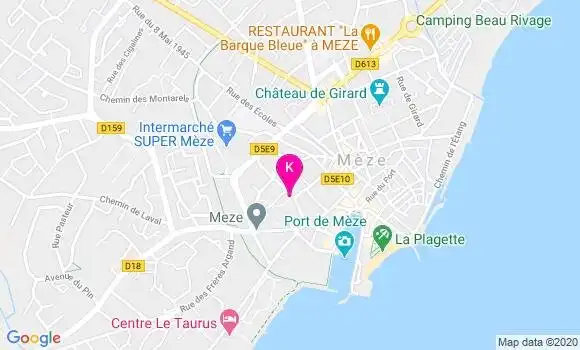 Localisation Mathilde Guirao