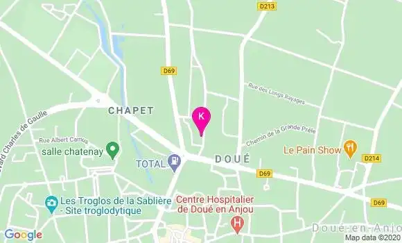 Localisation Aline Queyroix Rousteau