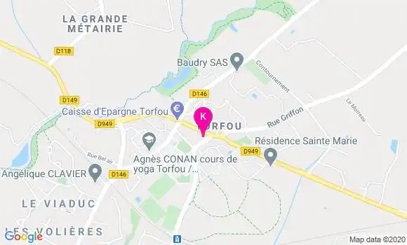Localisation Maude Poissonneau