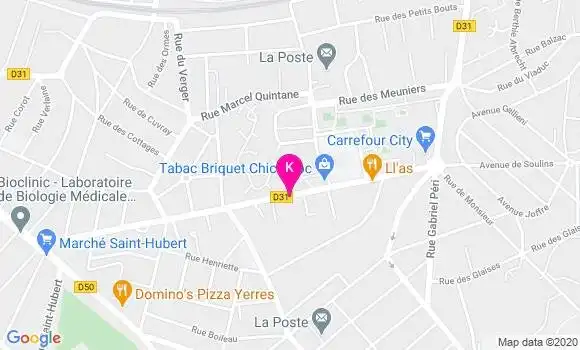 Localisation Jerome Bareau