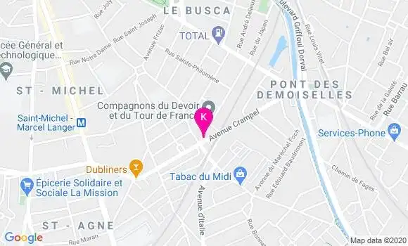 Localisation Muriel Riedinger Charton