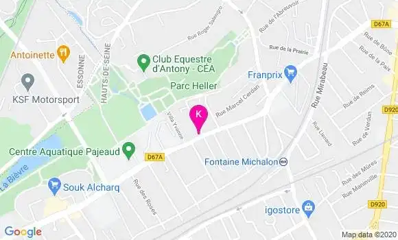 Localisation Elisa Vaumoron