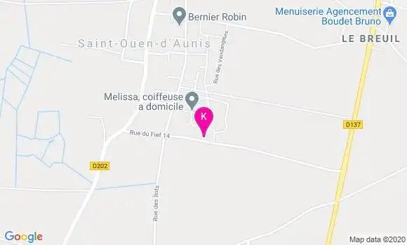 Localisation Thomas Badre