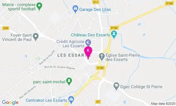 Localisation Jean Baptiste Dugast