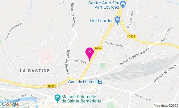 Localisation Yves Crabe