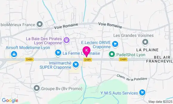 Localisation Hugo Journet