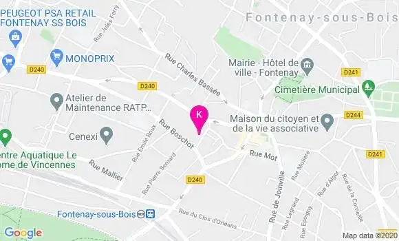 Localisation Sophie Guichard