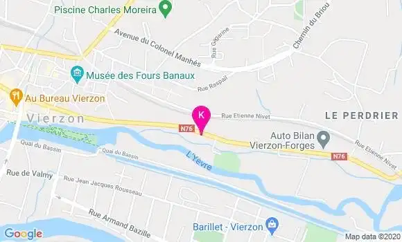 Localisation Marie Laurence Fouquenet