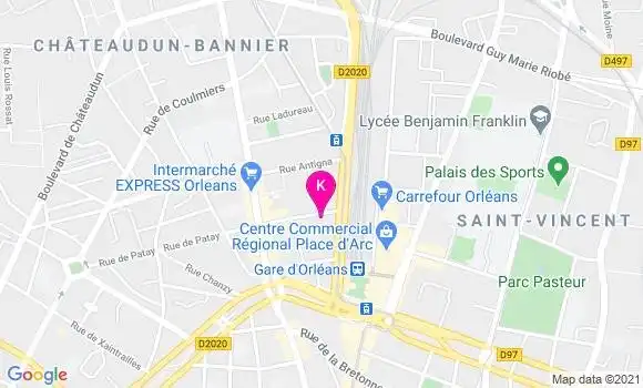 Localisation Jean Philippe Foucault