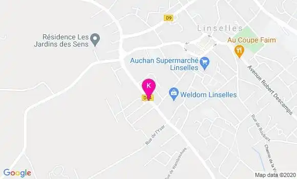 Localisation Marie Martins