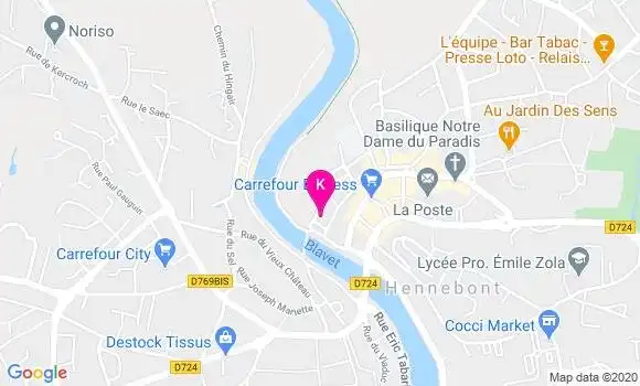 Localisation Antoine Le Guludec