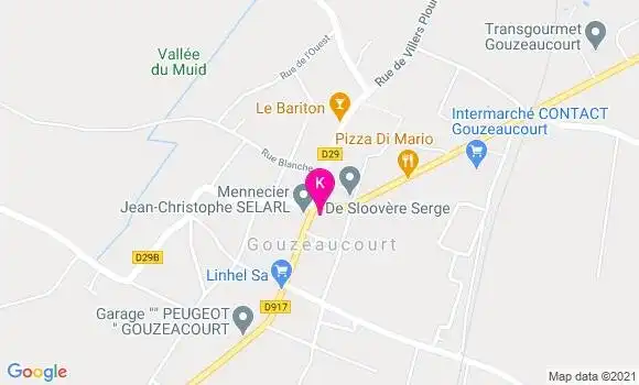 Localisation Emilie Doise Pinchart