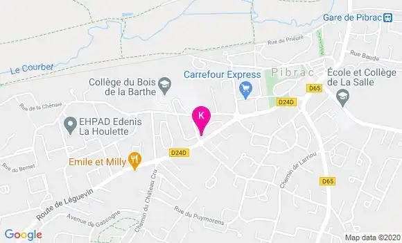 Localisation Aude Pascard