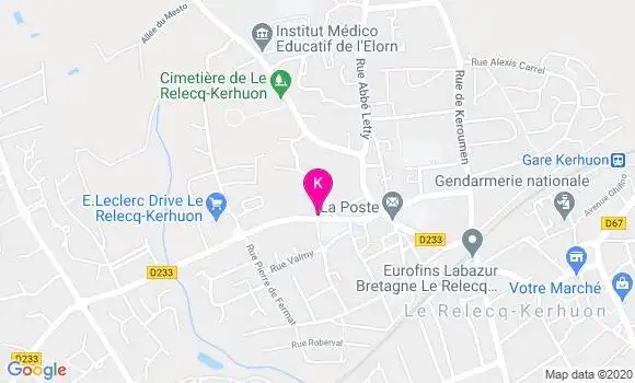 Localisation Laure Bossy