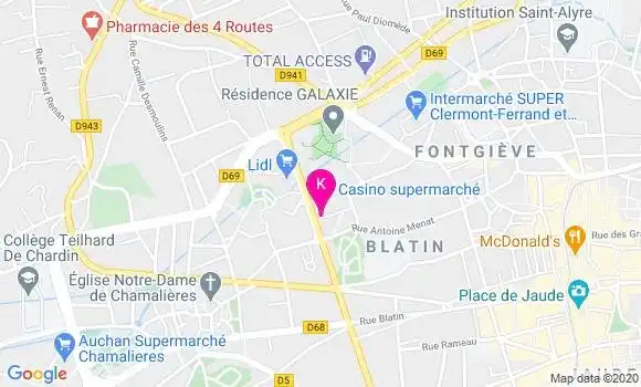 Localisation Anthony Framit