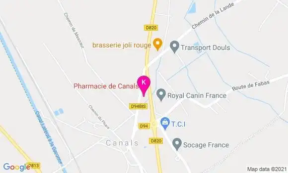 Localisation Virginie Frechet